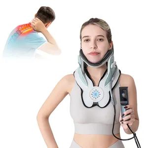 2024 Factory Outlet Electric Pump Medical Air Traction Neck Stretch Innovative Inflatable Pain Brace Neck for Cervical Traction