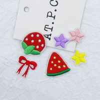 Patch thermocollant brodé 3D personnalisé, motif floral, lettre, logo, chapeaux western, patchs tissés, vêtements, croix