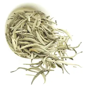 Yüksek kaliteli özel etiket organik beyaz çay gümüş iğne çin beyaz çay