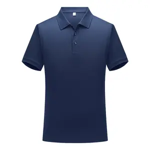 Custom Logo Summer Embroidered Logo T-Shirts Men's Polo Shirts Men's Casual Polo Shirts Short Sleeves New Design Polo Shirt Gift