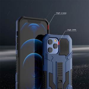 Nueva Funda Protectora Antigolpes con Anillo Magnético 2 en 1, Carcasa de TPU y PC para Xiaomi Redmi Note 9 - Product Image 2
