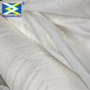 Filtro de geotextil no tejido blanco y negro, aguja de fibra de filamento largo, geotextil no tejido perforado para ferrocarril de carretera - Product Image 4