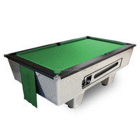 Prix bon marché d'usine Table de billard Snooker Pool Coin Table actionnée pour 6ft 7ft 8ft 9ft Afrique