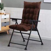 Fauteuil de salon pliable Hangrui, design moderne, écologique, gain de place, avec coussin souple en tube fin, personnalisable pour terrasse
