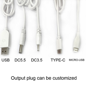 Nhà Máy Giá 4.2V 18650 Lithium Battery Charger 5V 4.2V 1A dây màu trắng thích ứng với chúng tôi Brazil Italy Ổ cắm đèn pin đầu đèn - Product Image 4