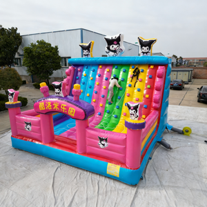 Vente chaude Haute Qualité Sûr Écologique Gonflable Grimpeur Château Mur D'escalade 500kg Capacité Taille Personnalisable En Plein Air - Product Image 2