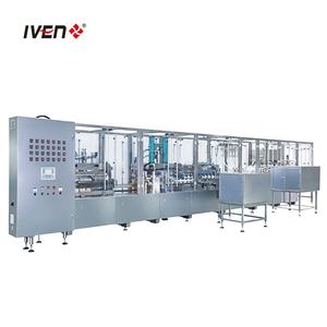 ドイツユーザーチョイスホールセット注入製造プラント通常の生理食塩水IV流体充填生産機 - Product Image 1