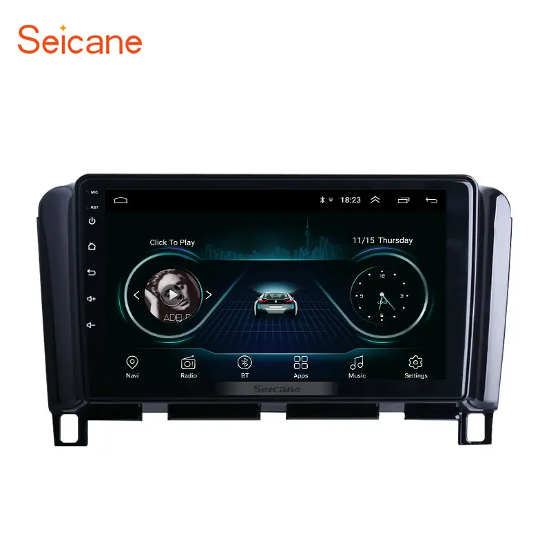 Nissan Serena için 9 inç Android 11.0 RHD RHD radyo GPS navigasyon sistemi ile HD dokunmatik WIFI desteği Carplay OBD2
