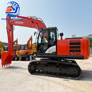 HITACHI รถขุดตีนตะขาบ ZX220-5G มือสองรถขุดตีนตะขาบ ZX210 ZX200ฮิตาชิแบบใช้แล้วของญี่ปุ่น ZX240ตีนตะขาบ ZX250 - Product Image 3