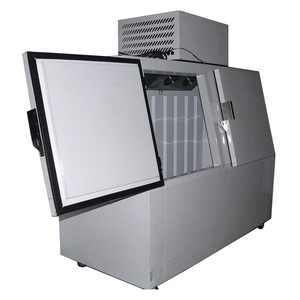 <span class=keywords><strong>Congélateur</strong></span> à glaçons de capacité commerciale, bac de rangement, <span class=keywords><strong>congélateur</strong></span> à porte inclinée pour l'extérieur de la glace - Product Image 5