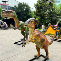 Modèle de dinosaure 3D artificiel mécanique grandeur nature animatronique