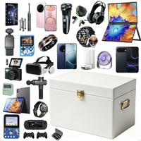 Boîte mystère électronique 3C avancée, écouteurs TWS et casque sans fil inclus, coffret cadeau surprise, accessoires 3C à prix de gros
