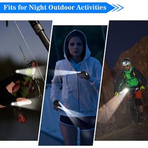 Premium impermeabile torcia a LED guanti Cool Gadget luci da dito per campeggio pesca regalo per gli uomini fidanzato marito - Product Image 5
