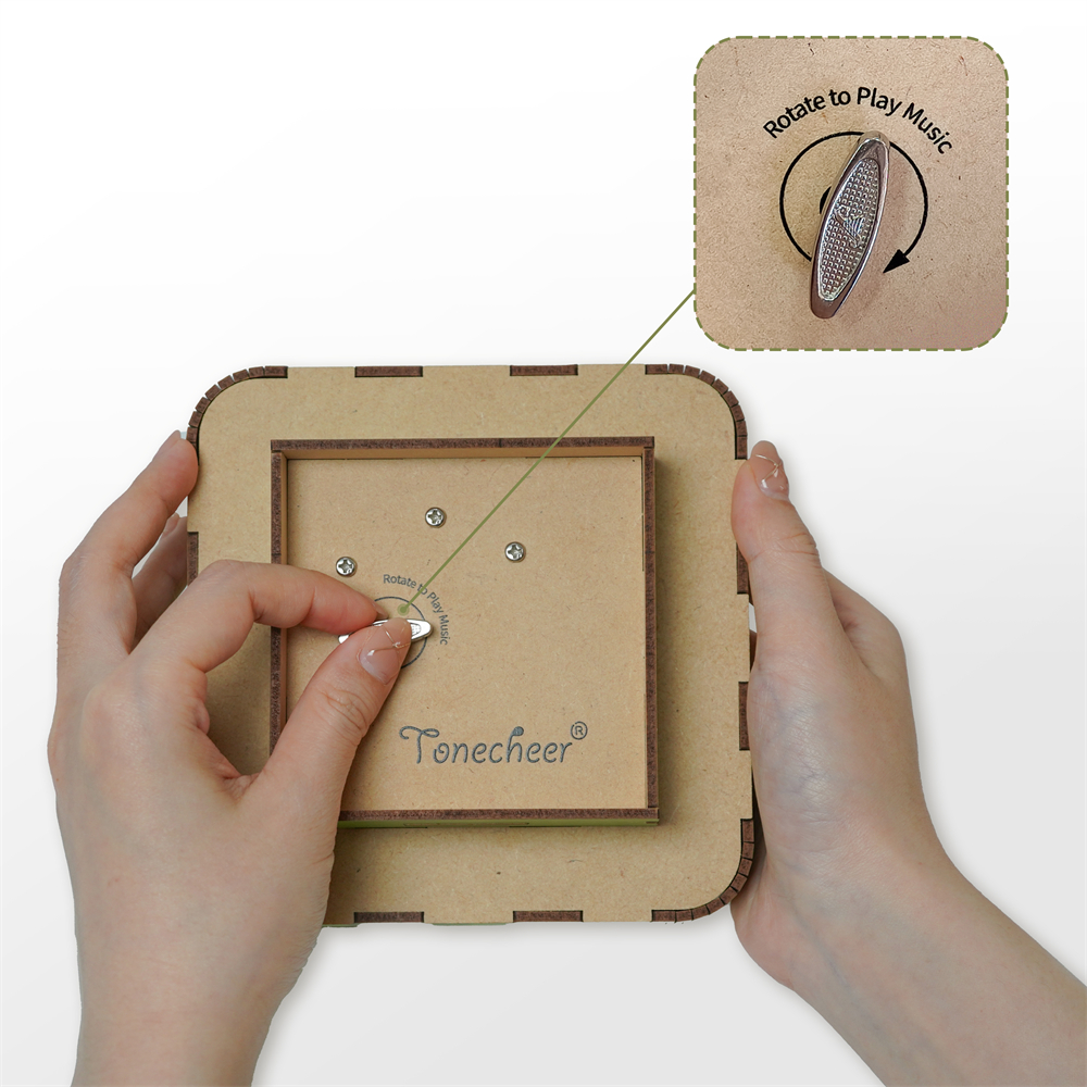 Tonecheer Waltz in the Garden Puzzle Craft Music Box TQ035