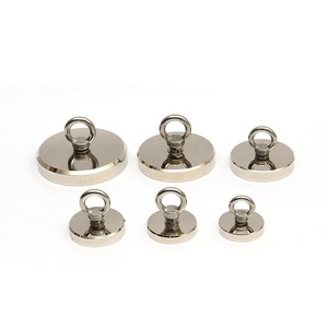 Magnete da pesca al neodimio con recupero laterale singolo robus stabile con corda - Product Image 1