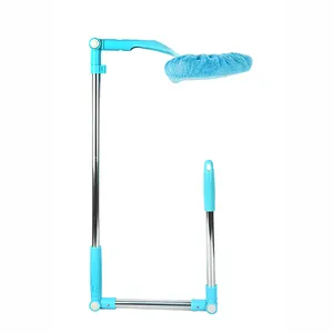 Wholesale Window Cleaning Tool U Shaped triangle long handle Telescopic Pole Window Clean for External Window Cleaning