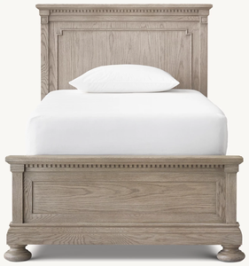 BH05 Vintage Farmhouse Style Solid Oak Wood <strong>Bed</strong> Twin <strong>Size</strong> Single <strong>Bed</strong> <strong>Children</strong> Kid Furniture Sturdy Environmental <strong>Bed</strong> for Bedroom - Product Image 2