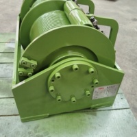 2.5 tonnes 25KN 5511Lbs treuil hydraulique à double rouleau pour grue et équipement de levage de forage
