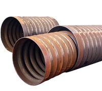 Tubo Corrugado Personalizado para Horno, Acero al Carbono SA516GR70 Q345R, Horno Corrugado para Calderas de Tipo Carcasa con Tubos de Fuego