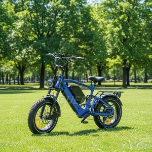 Bicicleta Eléctrica Potente 2000/3000 con Doble Batería de 72V35AH, Suspensión Completa, Neumáticos Anchos, Híbrida para Adultos - Product Image 2