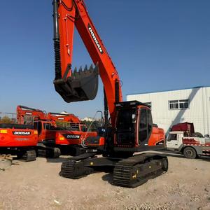 Excavadora de cadenas Doosan DX225 de 22 toneladas, de tamaño mediano, de segunda mano, con componentes originales, completamente revisada, excavadora hidráulica. - Product Image 1