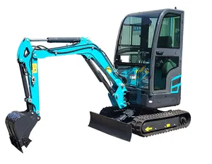 New Farm Mini Crawler Bagger Bager Digger Mini Excavator CE EURO5 Epa Engine 1 1.8 2 2.5 3.5 Ton Mini Excavator