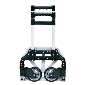 Carretilla de Mano de Aluminio WOODEVER WE2012-SV con Capacidad de 75 kg, Ruedas de TPR de 5 Pulgadas para Almacenamiento Industrial, Compras y Transporte (OEM) - Product Image 2