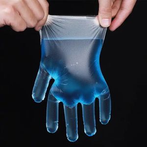 Gants jetables sur mesure pour enfants, pour la préparation alimentaire, la cuisine, l'art (peinture), emballés individuellement, anti-salissures - Product Image 3