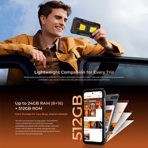 <span class=keywords><strong>Oukitel</strong></span> WP58 Pro 8GB + 512GB ระบุลายนิ้วมือด้านข้าง6.7นิ้วโทรศัพท์ที่ทนทาน Android15 - Product Image 2