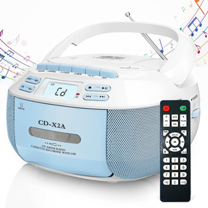 Factory Custom <b>Retro</b> Cassette Recorder Player With AM FM SW Radio USB TF Slot Rechargeable Boombox For Outdoor Camping <b>Gift</b> - Product Image 3