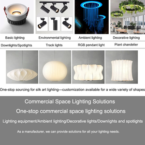 Lampada <span class=keywords><strong>a</strong></span> Sospensione in Seta Stile Giapponese Wabi Sabi, Paralume in Tessuto Naturale per Caffè, Ristoranti, Uffici, Luce <span class=keywords><strong>da</strong></span> Soffitto E27 - Product Image 2