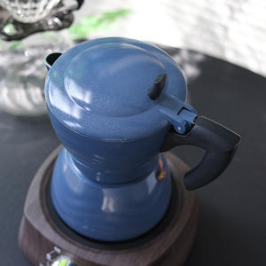 Moka blu in alluminio Cafeteira Italiana 3/6/9/12 tazze da caffè Espresso portatile e Moka Moka Business-Friendly mokot - Product Image 2
