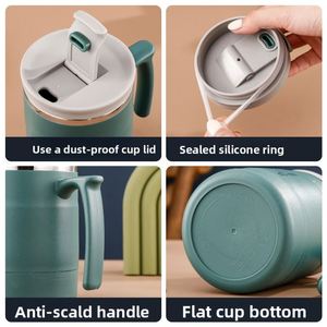 304 Stainless Steel Portable Mug Office Coffee Cup High Quality Gift Water Cup with Custom Logo for Office Workers - Product Image 3