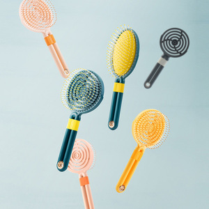 Spazzola per Capelli con Cuscino d'Aria Personalizzabile, Districante, Ventilata, con Setole in Nylon Traspiranti, per Capelli Bagnati o Asciutti, Ricci, da Salone, Massaggiante, per Donne - Product Image 4