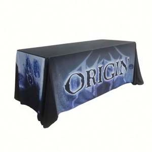 Nappe de couverture de table jetable directe d'usine pour l'événement nappe imprimée de Logo personnalisé Logp personnalisé - Product Image 3