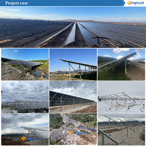 Năng lượng mặt trời <span class=keywords><strong>PV</strong></span> thiết kế lắp đặt Bảng điều khiển năng lượng mặt trời Tùy chọn lắp đặt bảng điều khiển năng lượng mặt trời cực gắn hệ thống năng lượng mặt trời - Product Image 3