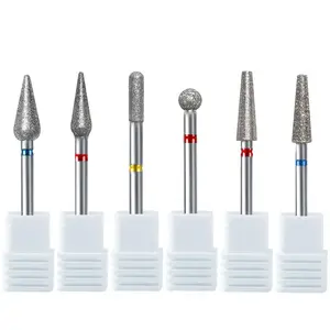 Điện Nail Khoan phụ kiện tốt lớp biểu bì sạch móng tay khoan bit tungsten carbide móng tay Khoan Bits