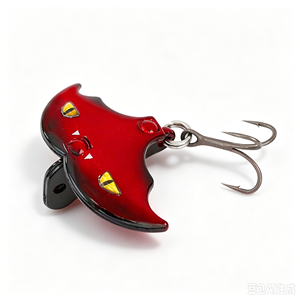 Leurre de pêche VIB en métal en forme de chauve-souris 10g 40mm en alliage de zinc, appât dur pour eau douce et eau salée, leurre de lancer pour achigan et brochet - Product Image 1