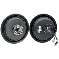 Moteur de moto électrique de 12 pouces avec frein à disque 60V72V 1500W, indice de protection IP67
