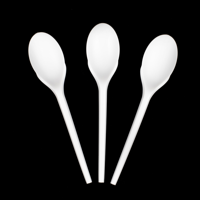 Heavy Spoons Extra Disposable Small Spoons
