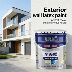 <span class=keywords><strong>Pintura</strong></span> de Látex <span class=keywords><strong>para</strong></span> Paredes Exteriores, Revestimiento Impermeable y Resistente al Sol, <span class=keywords><strong>Pintura</strong></span> <span class=keywords><strong>para</strong></span> Balcones y <span class=keywords><strong>Terrazas</strong></span>, Revestimiento <span class=keywords><strong>para</strong></span> Paredes Exteriores de Fácil Aplicación - Product Image 3