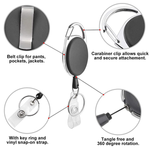 Insigne d'infirmière rétractable personnalisé porte-Badge à clip porte-badge étudiants médecin porte-carte d'identité porte-clés - Product Image 2