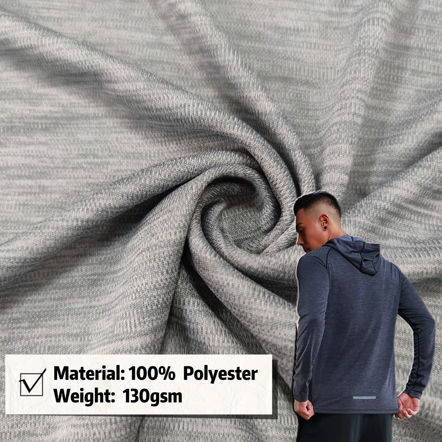 Polo personalizable de secado rápido para hombre, tela catiónica de alta calidad, Color