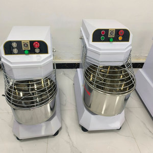Frequency Conversion Dual-action Double Speed 20L/30L/40L/50L/60L Commercial Bakery <b>Flour</b> Mixer Spiral Dough Mixer Spiral Dough - Product Image 5
