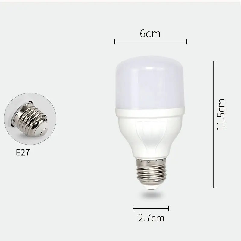 GM MQLJ06 Good Heat Dissipation Aluminum LED Bulb Lamp 20W 30W 40W E27 E40 Lamp Holder High Lumen LED Lighting Bulb