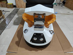 Luxe Moderne Électrique Massage Relax Pédicure Chaises Nail Salon Pied Spa Manucure Pédicure Chaise Avec Bassin - Product Image 4