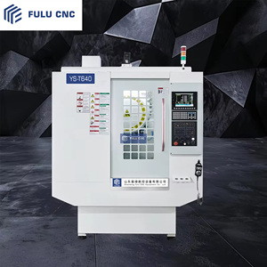 Mini fresadora de torno <span class=keywords><strong>CNC</strong></span> de un solo husillo, centro de mecanizado de lecho inclinado Vertical para máquina herramienta de Metal VMC Mini VMC, 2 unidades - Product Image 5