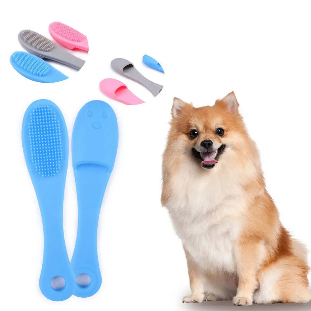 Yoshi Bán Buôn Tùy Chỉnh Silicone Con Chó Ngón Tay Bàn Chải Đánh Răng Với Xử Lý Cho Răng Làm Sạch Pet Chải Chuốt Bàn Chải Đánh Răng Bàn Chải Đánh Răng Vật Nuôi