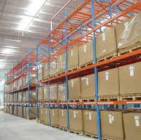 Support de stockage en métal de support de palette sélectif résistant avec la protection contre la corrosion pour le rayonnage d'entrepôt fourni par la Chine