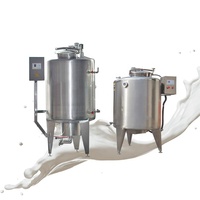 Fermenteur-pasteurisateur de lait, de bière et de vin pratique avec un grand réservoir de 400 L